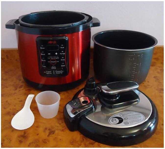 Avair D6K2A Electric pressure cooker, 6 l