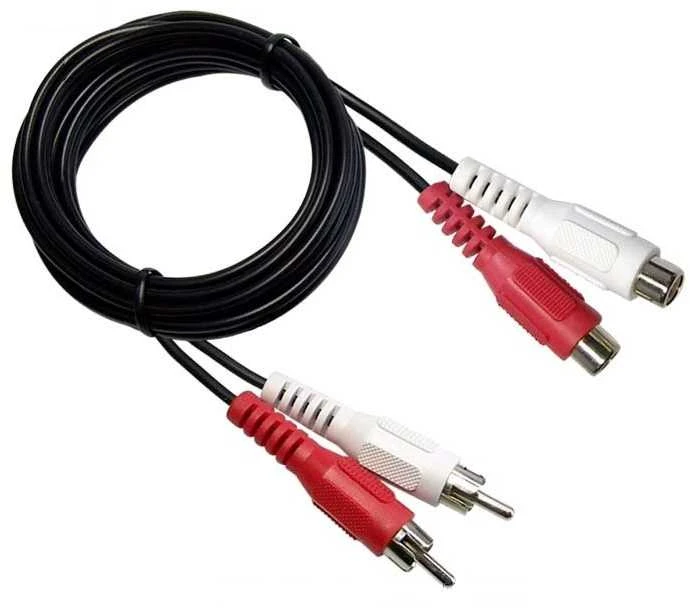 2x RCA audio ilgintuvas, 15 metrų