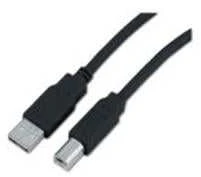 Kabelis USB PremiumCord USB-A - USB-B 2 m Juodas (ku2ab2bk)