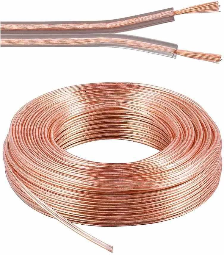 Premiumcord laidai garsiakalbiams prijungti 99,9% vario 2x1,5mm2 25m