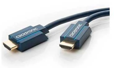 Clicktronic HDMI 1.4 High Speed kabelis, 12,5 m, juodas