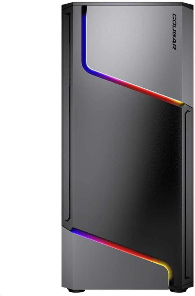 COUGAR MX360 RGB kompiuterio korpusas, vidutinio dydžio bokštas, Juodas