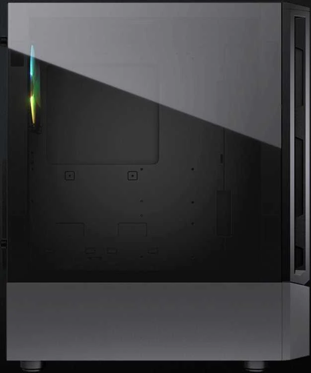 COUGAR MX360 RGB kompiuterio korpusas, vidutinio dydžio bokštas, Juodas