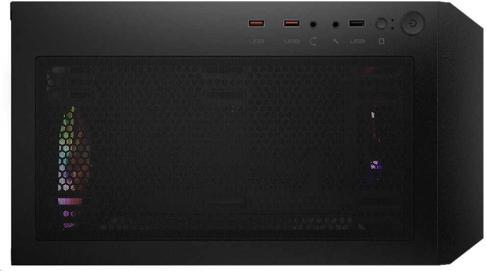 COUGAR MX360 RGB kompiuterio korpusas, vidutinio dydžio bokštas, Juodas