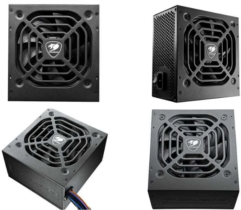 COUGAR STC600 PSU, 80 plus Baltas, 600W