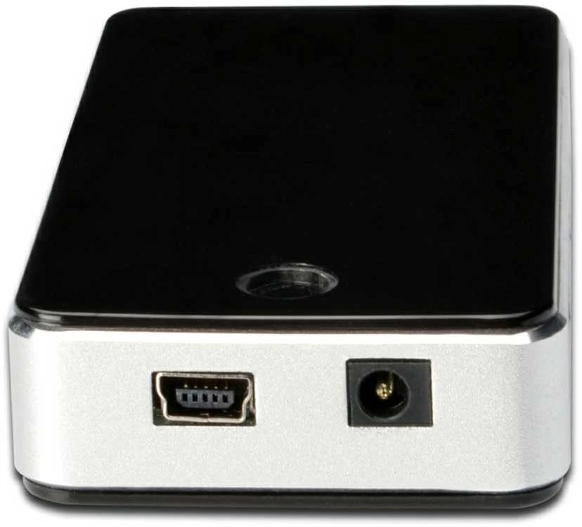 Assmann Electronic DIGITUS USB2.0 Hub 7 prievadų 7xUSB A/F 1xUSB mini su įsk. maitinimo 5V DC 3,5A ir USB laidas juodas