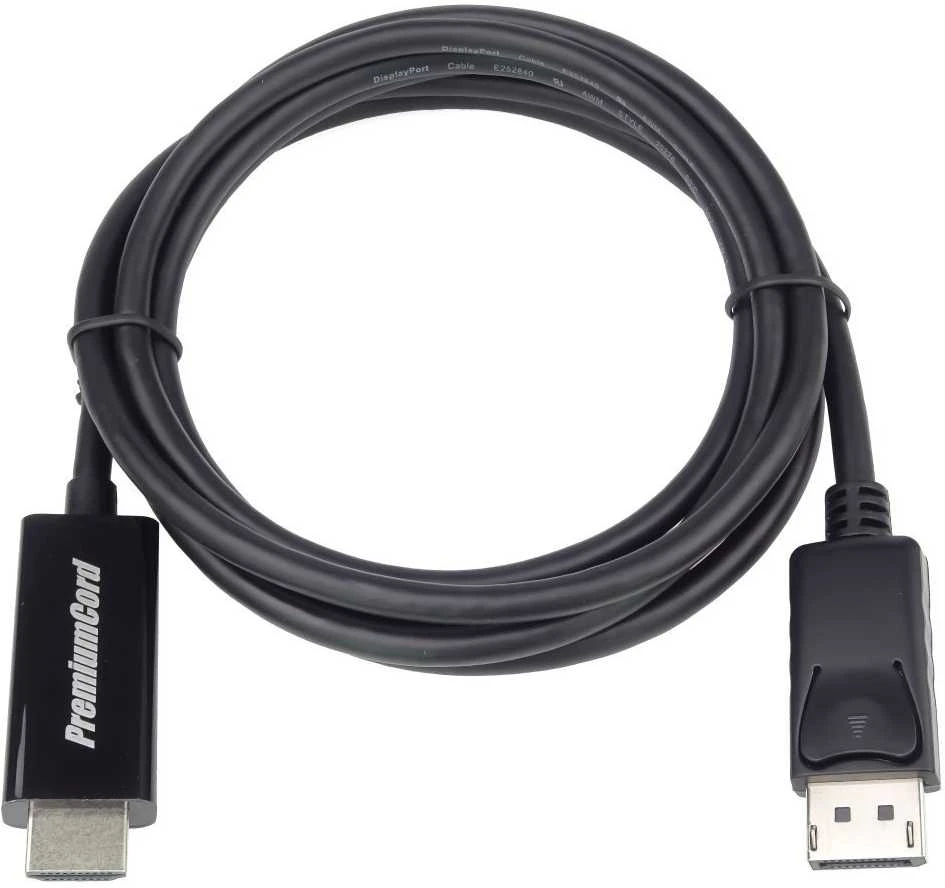 Wentronic „PremiumCord DisplayPort“ – HDMI kabelis 1 m juodas (kportadk01-01)
