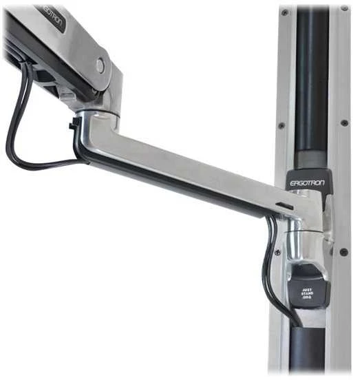 Laikiklis Ergotron LX – montavimo rinkinys (VESA adapteris, sėdimoji svirtis, pagrindas, prailginimas)