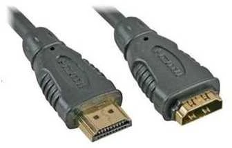 HDMI laidas su paauksuotomis jungtimis