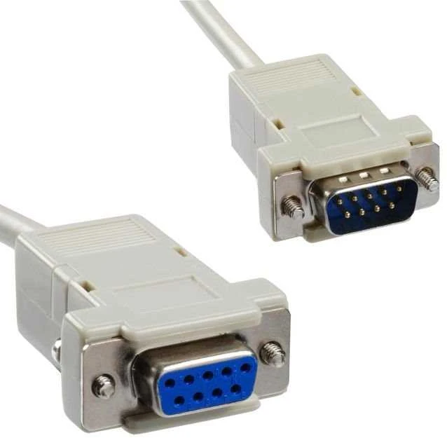 PremiumCord DB-9 – DB-9, 10 m, baltas (kpm10)