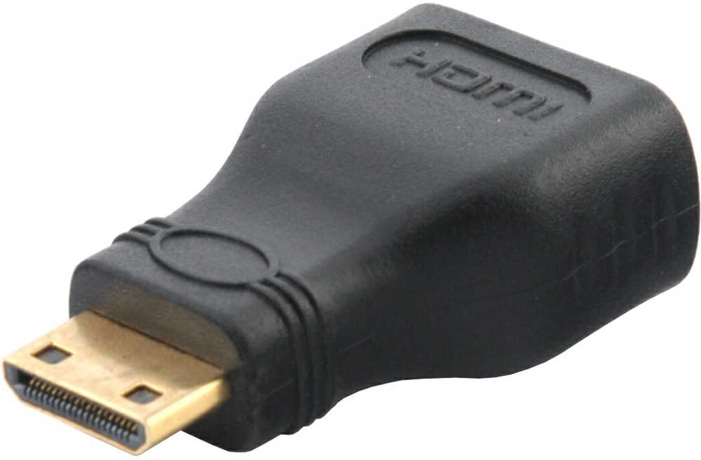 PremiumCord Adapteris HDMI Type A female - mini HDMI Type C male