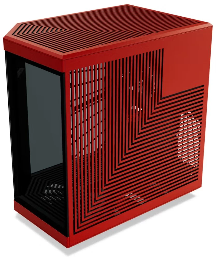 Hyte Y70 Midi Tower Touch Infinite - juoda / raudona