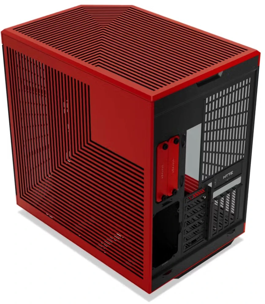 Hyte Y70 Midi Tower Touch Infinite - juoda / raudona