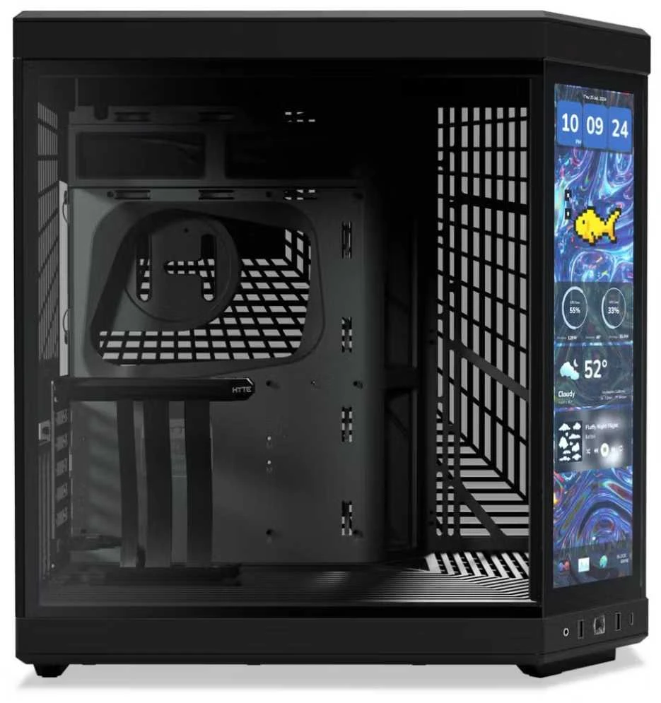 Hyte Y70 Touch Infinite Pitch – juoda