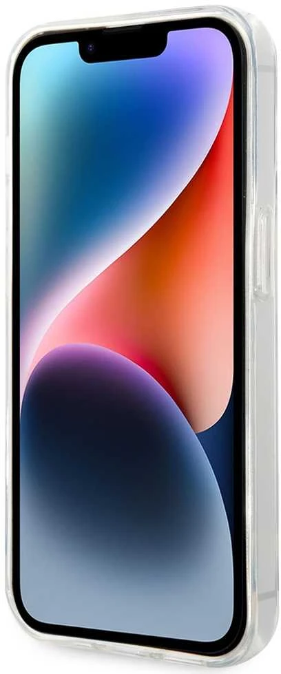 Karl Lagerfeld KLHCP14LHNIKTCT Apple iPhone 14 Pro 6,1″ skaidrus kietas dėklas Ikonik Karl Lagerfeld