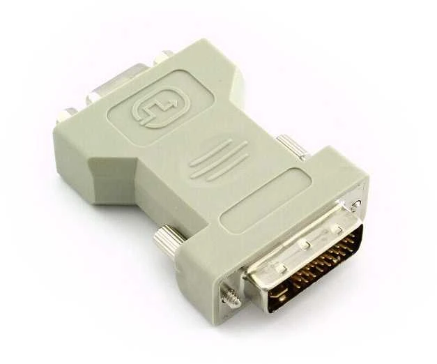 DVI-I į VGA adapteris, pilkas korpusas