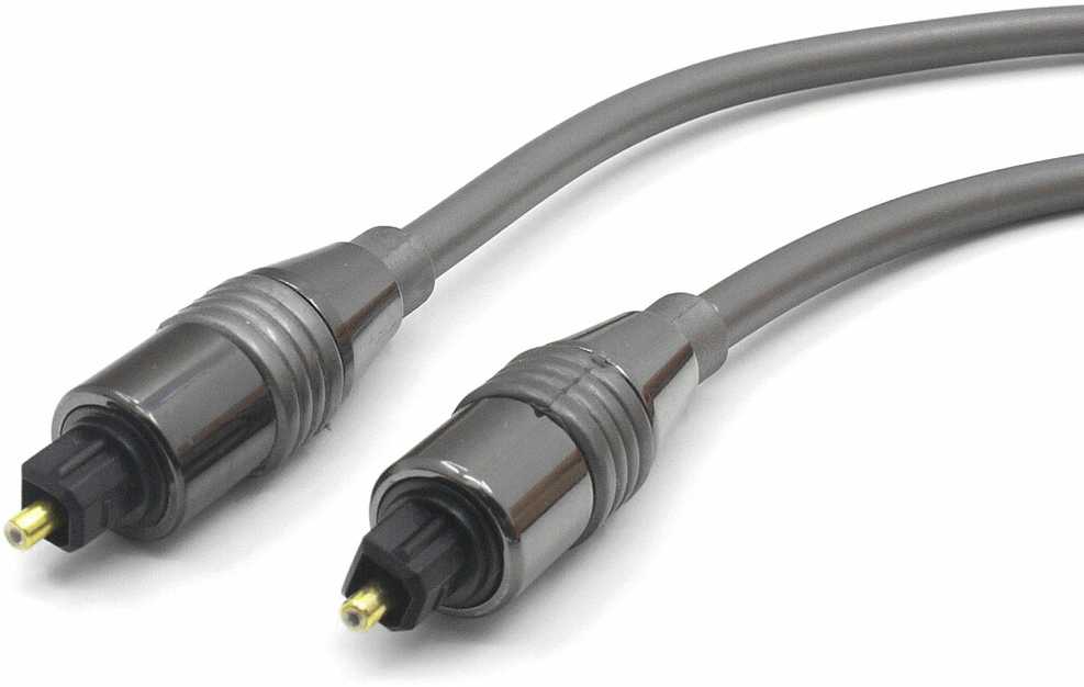 PremiumCord Toslink – Toslink kabelis 1m juodas (kjtos1)