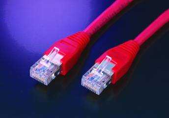DATACOM KB PATCH CABLE 0,5M UTP, raudonas