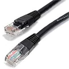 DATACOM KB PATCH CABLE 1M UTP, juodas