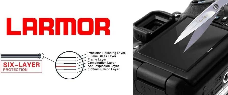 Fotoaparato Priedas - GGS Larmor LCD Apsauginė Plokštelė Nikon Z50 0.3mm 8H Kietumas