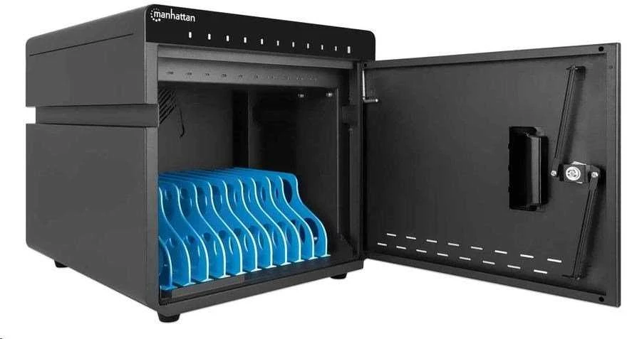 Intracom MANHATTAN 10 USB-C PD prievadų stalinio kompiuterio įkrovimo spinta – 180 W