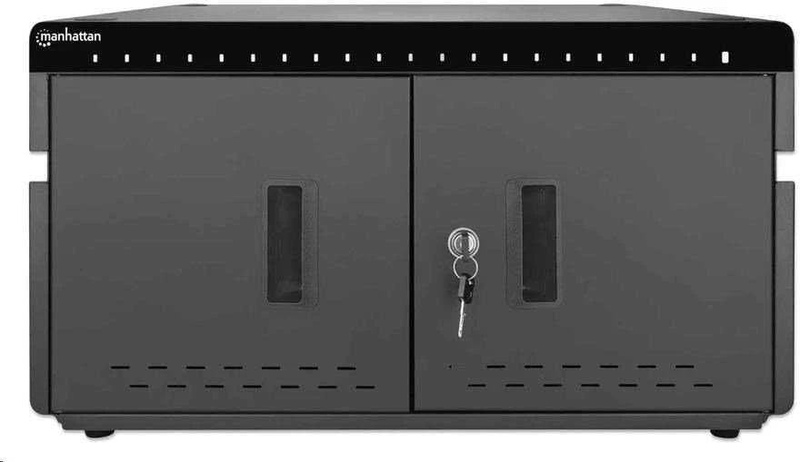 Intracom MANHATTAN 20 USB-C PD prievadų stalinio kompiuterio įkrovimo spinta – 360 W