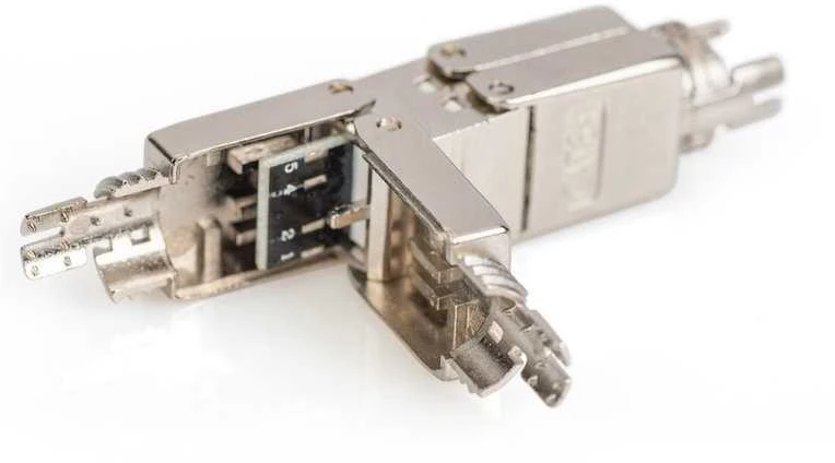 „Masterlan FTP cat 6A“ be įrankių įjungiama, metalinė kištukinė jungtis