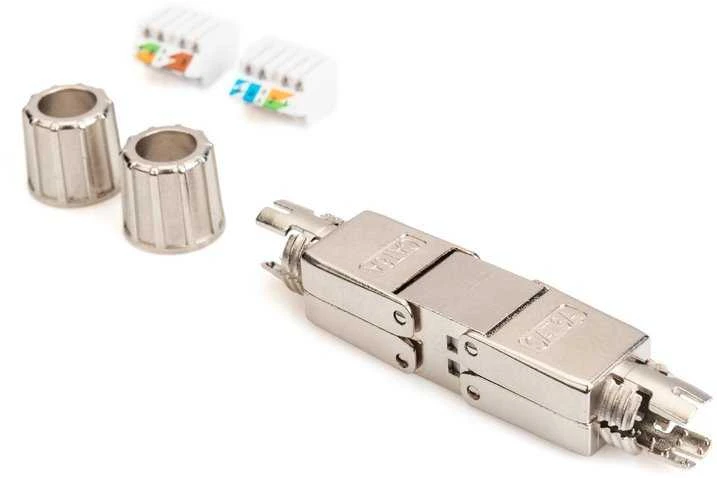 „Masterlan FTP cat 6A“ be įrankių įjungiama, metalinė kištukinė jungtis