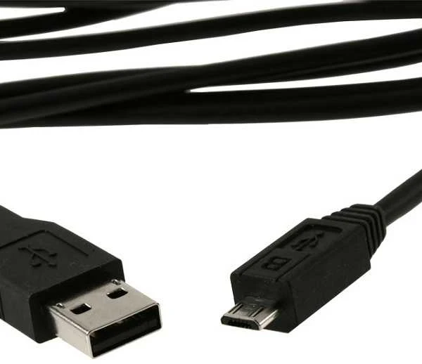 Kabelis USB PremiumCord USB-A - microUSB 5 m Juodas (ku2m5f)