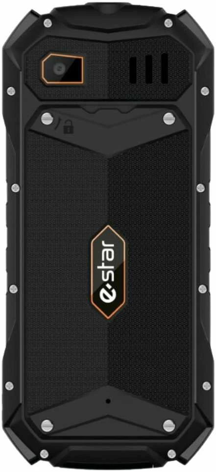 Mygtukinis telefonas eStar Rock 128MB Black