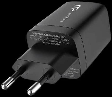 Įkroviklis "myPhone SWIFTCHARGE Duo