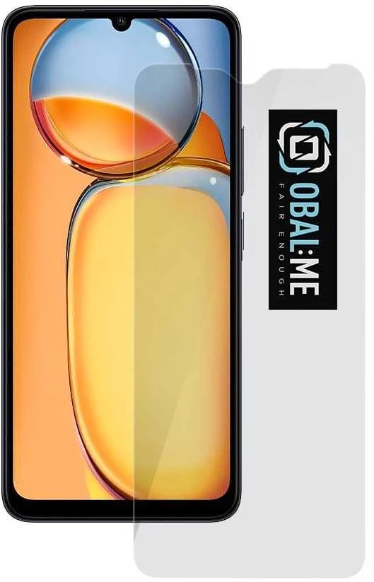 OBAL:ME 2.5D apsauginis stiklas telefonui Xiaomi Redmi 13C 4G/5G/Poco C65 Clear