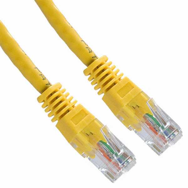DATACOM DUOMENŲ KOMPAKTINIS KABELIS Komutacinis kabelis UTP CAT6 1m geltonas