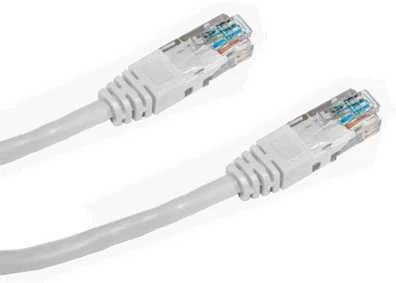 DATACOM Patch kabelis UTP CAT5E 1m baltas