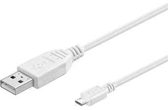 PremiumCord Kabelis micro USB 2.0, A-B 2m