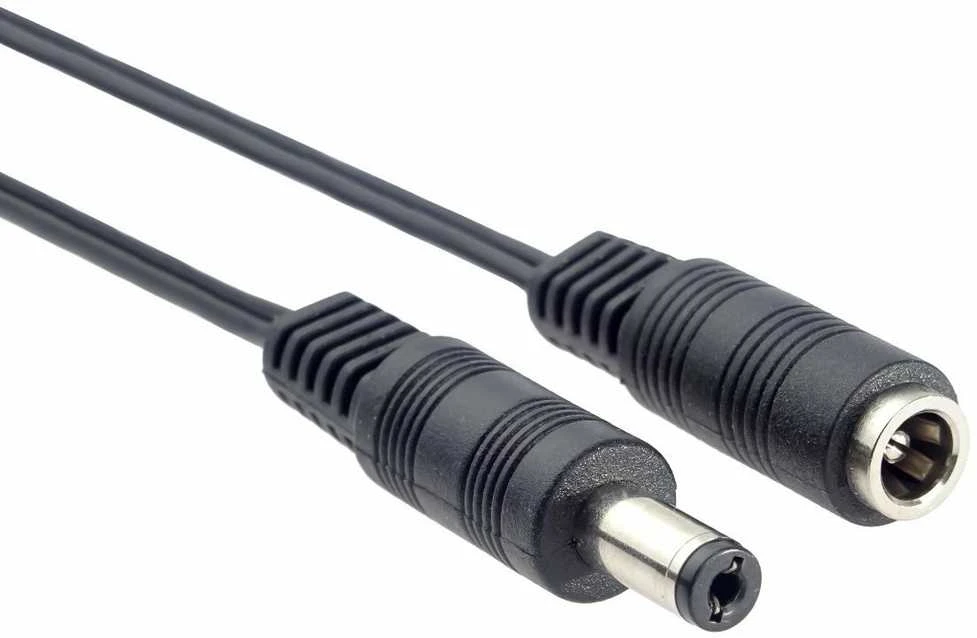 „PremiumCord“ maitinimo jungties prailginimo laidas 5,5/2,1 mm, ilgis: 3 m
