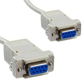 PremiumCord DB-9 - DB-9, 2m, Kremas (kls2-1/NEW)