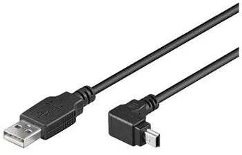 Premiumcord Kabelis USB Goobay USB-A - miniUSB 1.8 m Juodas (93971)