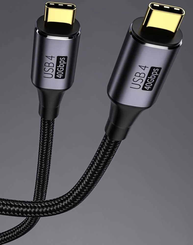 Kabelis USB PremiumCord USB-C - USB-C 0.3 m Juodas (ku4cr03)