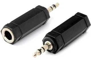 PremiumCord audio adapterių pora 3,5 mm į 6,3 mm