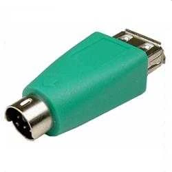 USB į PS/2 adapteris, žalias korpusas