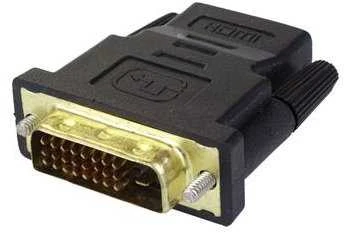 HDMI į DVI-D adapteris su auksine jungtimi