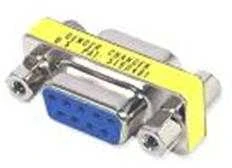RS-232 DB-9 jungtis su geltona etikete