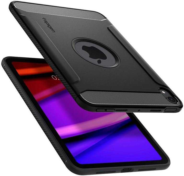 Spigen Rugged Armor, juodas - iPad mini 2024/6