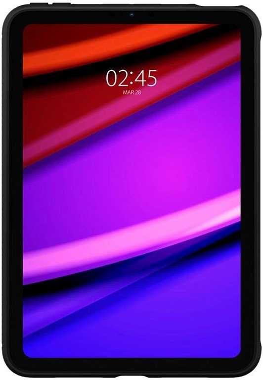 Spigen Rugged Armor, juodas - iPad mini 2024/6