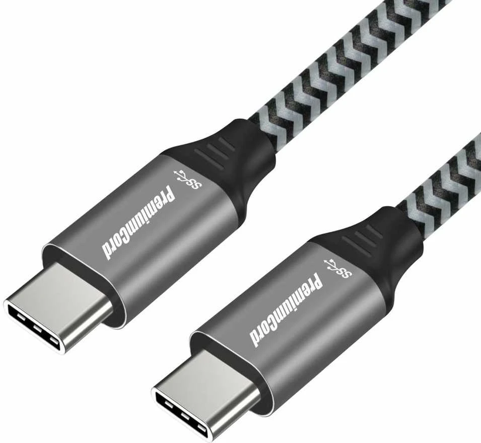 Kabelis USB PremiumCord USB-C - USB-C 1.5 m Juodas (ku31ct15)