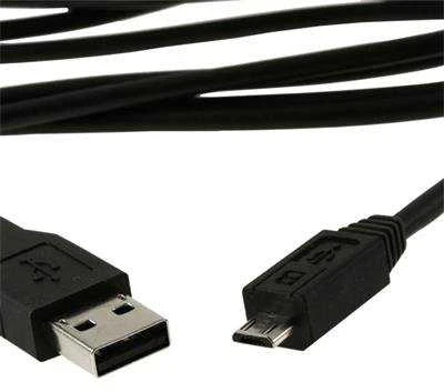 GEMBIRD CCP-MUSB2-AMBM-1M micro USB kabelis 2.0 AM-MBM5P 1m