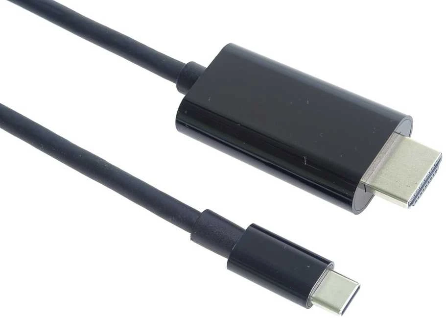 USB-C į HDMI adapteris su integruotu kabeliu