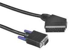PremiumCord Kabelis VGA M DB15M - SCART M