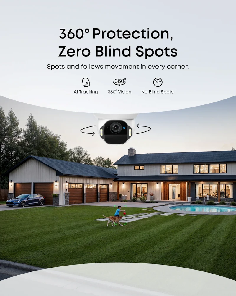 Anker Eufy SoloCam E42 2+1kit Baltas
